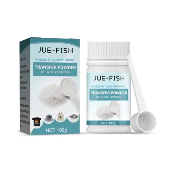 Jue Fish Transfer Powder - Dtf Hot Transfer Film Printing