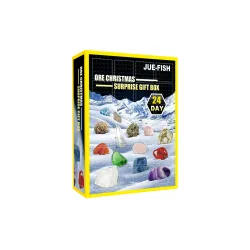 Jue-Fish Christmas Advent Calendar Toy For Kids 24 Box Gift Jue-Fish Christmas Advent Calendar Toy For Kids 24 Box Gift