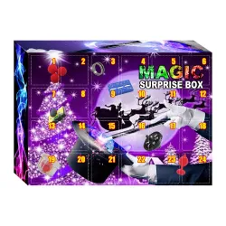 Jue-Fish Magic Props Blind Box Advent Calendar 2024 24 Days Jue-Fish Magic Props Blind Box Advent Calendar 2024 24 Days