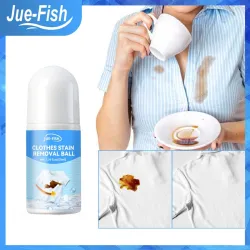 Jue-Fish Portable Clothes Stain Removal Ball Cleaning Jue-Fish Portable Clothes Stain Removal Ball Cleaning