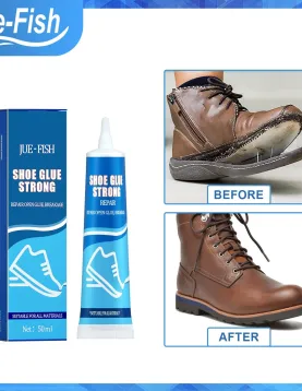 Jue-Fish Shoe Glue Waterproof Sew Glue Liquid Leather Jue-Fish Shoe Glue Waterproof Sew Glue Liquid Leather