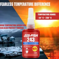 Jue Fish 243 - Liquid Glue Blue Anaerobic Adhesive Jue Fish 243 - Liquid Glue Blue Anaerobic Adhesive