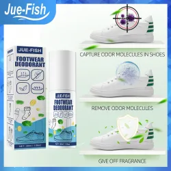 Jue Fish Shoe Cleaner Spray - Scented Efficient Mild Anti Itch Jue Fish Shoe Cleaner Spray - Scented Efficient Mild Anti Itch