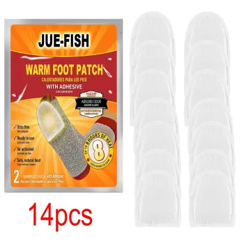 Jue-Fish Body Foot Warmer Sticker Safe Self Adhesive Heat Patch