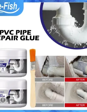 Jue Fish Pvc Glue For Pipe Repair - Crackle Repair Agent Welding Ab Glue Jue Fish Pvc Glue For Pipe Repair - Crackle Repair Agent Welding Ab Glue