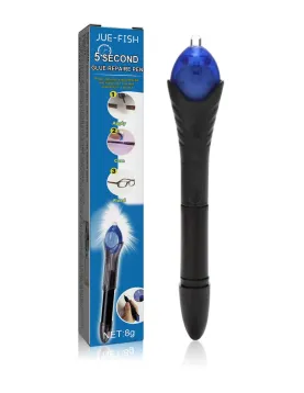 Jue-Fish Uv Repair Glue Pen - Welding Compound Quick Fix Plastic Ceramic Jue-Fish Uv Repair Glue Pen - Welding Compound Quick Fix Plastic Ceramic