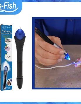 Jue-Fish Uv Repair Glue Pen - Welding Compound Quick Fix Plastic Ceramic Jue-Fish Uv Repair Glue Pen - Welding Compound Quick Fix Plastic Ceramic