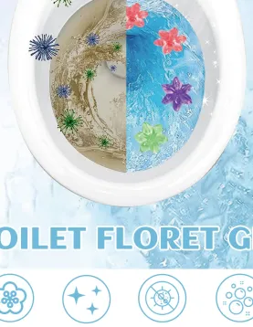 Jue-Fish Toilet Cleaning Gel - Air Freshener Cleaner Gel