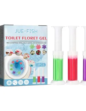 Jue-Fish Toilet Cleaning Gel - Air Freshener Cleaner Gel