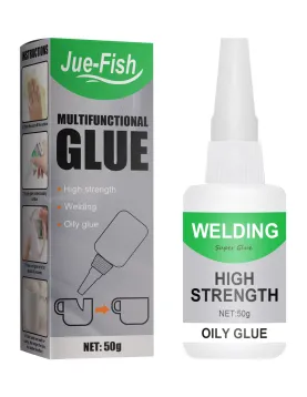 Jue-Fish Household Universal Super Glue Strong Plastic Glue Jue-Fish Household Universal Super Glue Strong Plastic Glue