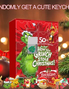 Jue Fish 24 Days Christmas Surprise Blind Box Calendar Jue Fish 24 Days Christmas Surprise Blind Box Calendar