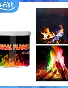 Jue-Fish Magic Fire Powder Colorful Flames Jue-Fish Magic Fire Powder Colorful Flames