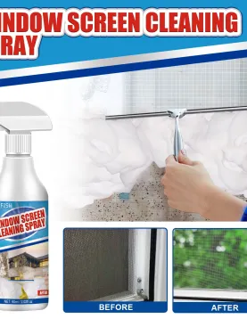 Jue-Fish Window Screen Cleaning Spray Jue-Fish Window Screen Cleaning Spray